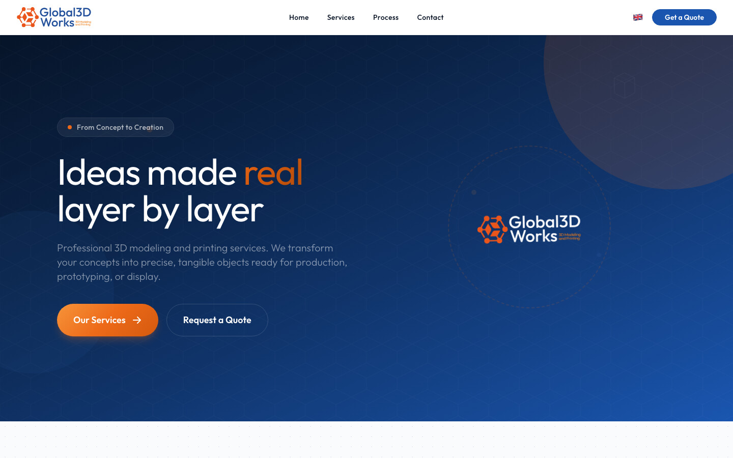 Global3DWorks - Phantium's 3D modeling and printing brand